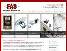 Tablet Screenshot of fas-est.com